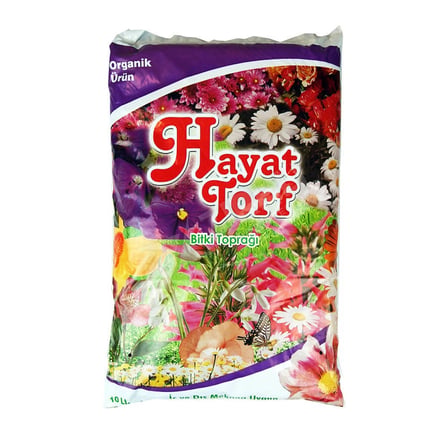 3 ADET Hayat Torf Bitki Toprağı 10 Lt
