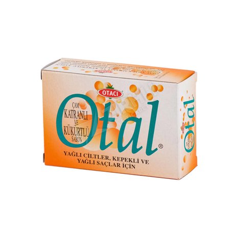 4 ADET Otacı Otal Sabun 80 Gr Çam Katranlı Ve Kükürtlü