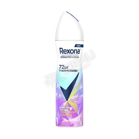 4 ADET Rexona Thermocool Frozen Açai & Jasmine Deodorant 150 Ml