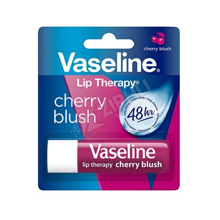 4 ADET Vaseline Lip Therapy Dudak Bakım Kremi Cherry Blush 4.8 Gr
