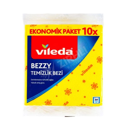 4 ADET Vileda Temizlik Bezi 10 Lu Bezzy