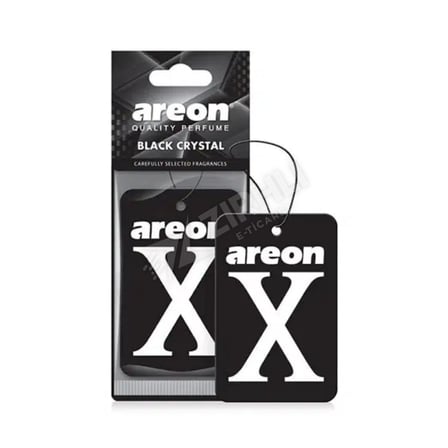 4 ADET Areon X Dislay Black Crystal ( Siyah ) Oto Araç Kokusu
