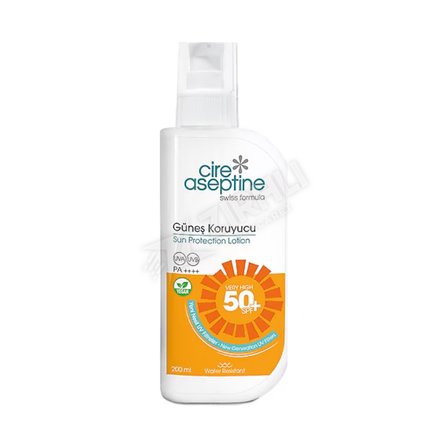 5 ADET Cire Aseptine Sun Güneş Koruyucu Spf50+ Losyon 200 Ml
