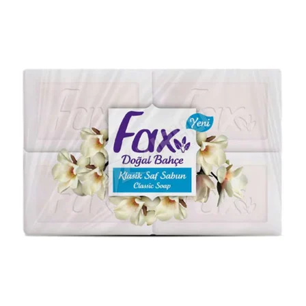 5 ADET Fax Beyaz Kalıp Sabun 600 Gr (4X150)
