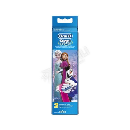 5 ADET Oral-B Diş Fırçası Yedek Başlık Frozen Çocuk 2'Li