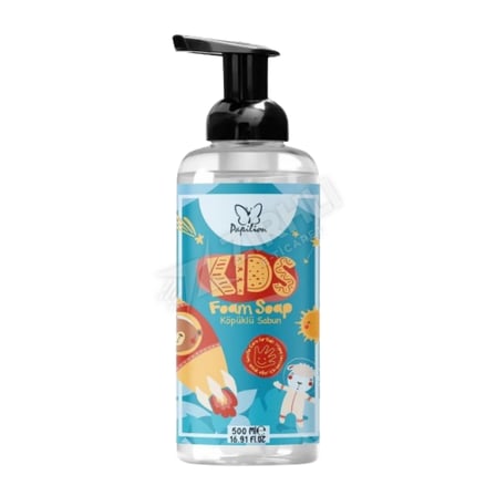 5 ADET Papilion Köpük Sıvı Sabun Mavi Macera 500 Ml
