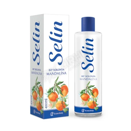 5 ADET Selin Kolonya Mandalina Pet 400 Ml