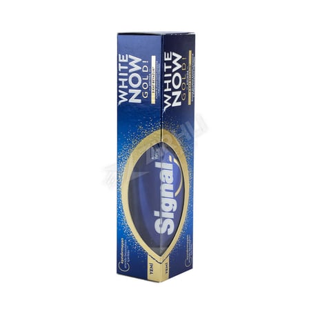 5 ADET Signal Diş Macunu White Now Gold 75 Ml