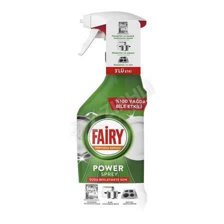 5 ADET Fairy Power Sprey Portakal 500 Ml