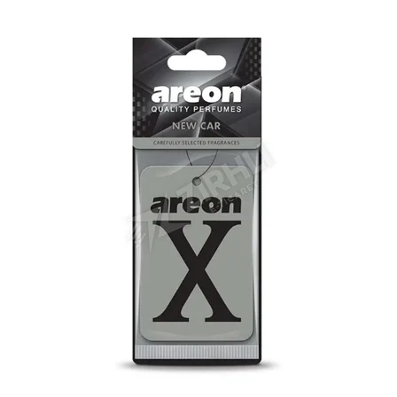 5 ADET Areon X New Car Oto Araç Kokusu ( Gri - Siyah )