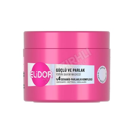 Elidor Güçlü Ve Parlak Saç Bakım Maskesi 220 Ml