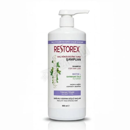 Restorex Saç Dökülmesine Karşı Şampuan 900 Ml