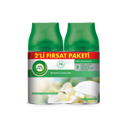 Airwick Freshmatik Yedek Bahar Çiçekleri 2 X 250 Ml