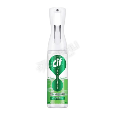 Cif İnfinite Clean Sprey Misket Limonu + Limon Otu 280 Ml