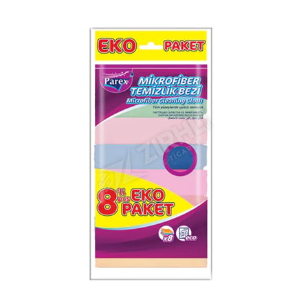 Parex Microfiber Temizlik Bezi 8'li