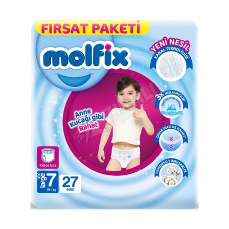 Molfix Pants Fırsat Paket Xxlarge 27'li