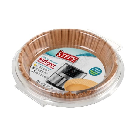 Stepy Airfry Pişirme Kağıdı Jumbo Yuvarlak 20 Cm 25'li