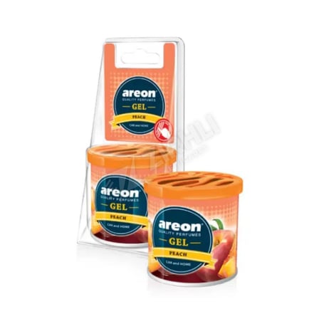 Areon Gel Can Blister Peach Bardaklık Oto Araç Kokusu