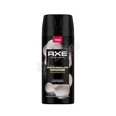 2 ADET Axe Deo Premium Marshmallow Smoke 150 Ml