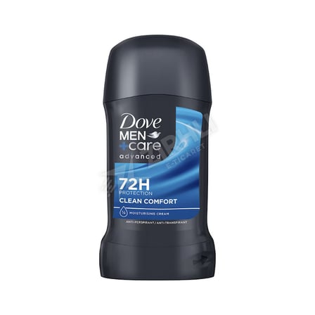 2 ADET Dove Men Clean Comfort Stick Deodorant 50 Ml