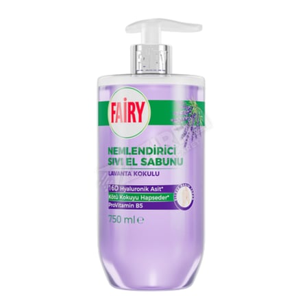2 ADET Fairy Sıvı Sabun Lavanta 750 Ml