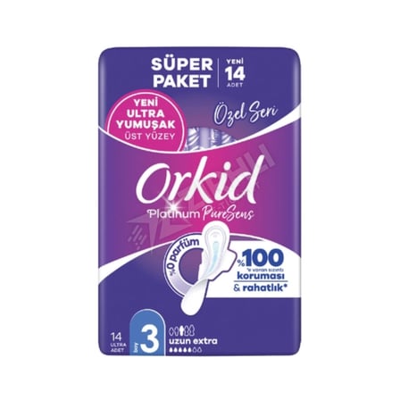 2 ADET Orkid Ultra Platinum Oasis Uzun Ekstra 14'lü