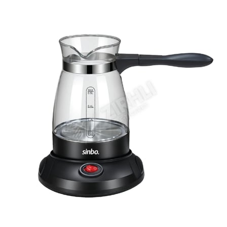 2 ADET Sinbo Scm-9047 Elektrikli Cam Cezve