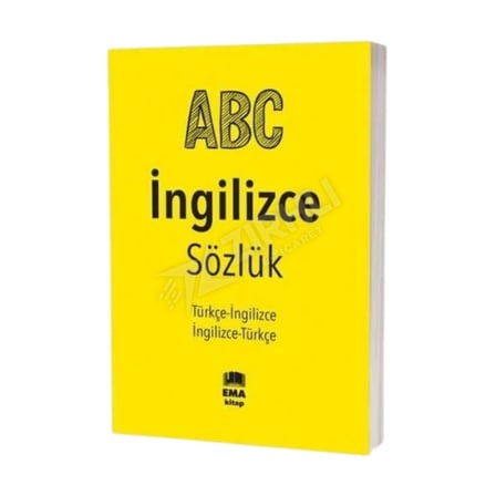 2 ADET Ema İngilizce Sözlük İlkadım 2. Hamur 80 Gr