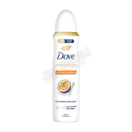 3 ADET Dove Passion Ve Lemon Deodarant 150 Ml