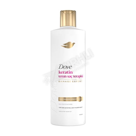 3 ADET Dove Saç Kremi Keratin Uzun Saç Terapisi 350 Ml