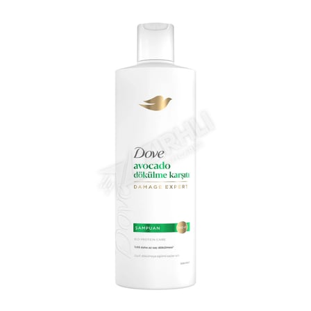 3 ADET Dove Şampuan Avocado Dökülme Karşıtı 375 Ml