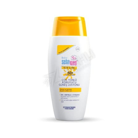 3 ADET Sebamed Sun Care Bebe 50+ Güneş Losyonu 150 Ml