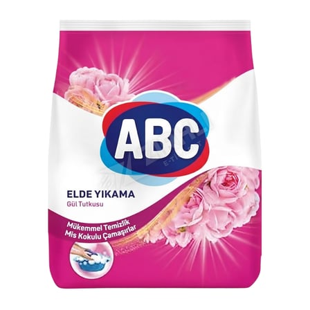 3 ADET Abc Toz Deterjan Gül Tutkusu 600 Gr