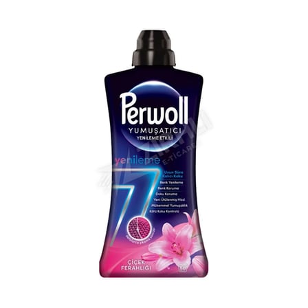 3 ADET Perwoll Elixia Konsantre Yumuşatıcı Çiçek Ferahlığı 1200 Ml
