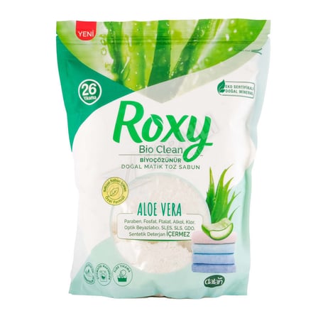 3 ADET Roxy Matik  Aloe Vera Sabun Tozu 800 Gr