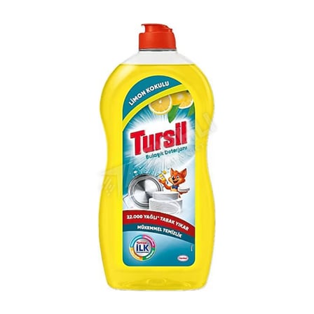 3 ADET Tursil Sıvı Elde Bulaşık Deterjanı 1500 Ml