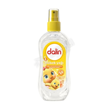 3 ADET Dalin Bebe Yağı Sprey Nem Koruma 200 Ml