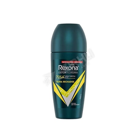 4 ADET Rexona Roll-On Men Ultra Recharge 50 Ml