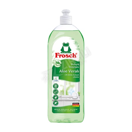 4 ADET Frosch Aloe Veralı Bulaşık Losyonu 750 Ml