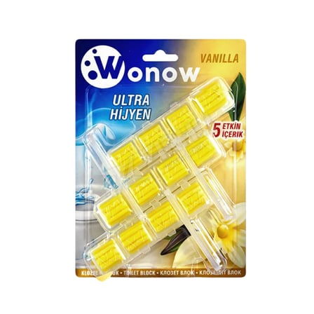 4 ADET Wonow Wc Blok Vanilla 3X50 Gr