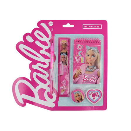 4 ADET Cem Barbie Kırtasiye Seti B-7466
