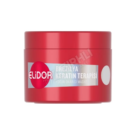 5 ADET Elidor Brezilya Keratin Terapisi Saç Bakım Maskesi 220 Ml