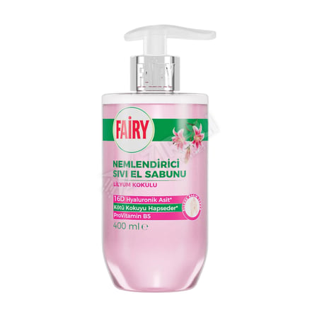 5 ADET Fairy Sıvı Sabun Lilyum 400 Ml