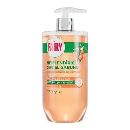5 ADET Fairy Sıvı Sabun Mandalina 750 Ml