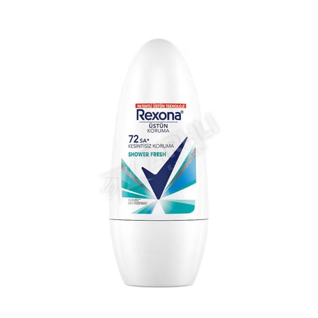 5 ADET Rexona Shower Fresh Roll-On Women 50 Ml