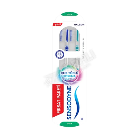 5 ADET Sensodyne Çok Yönlü Koruma  1+1 Diş Fırçası