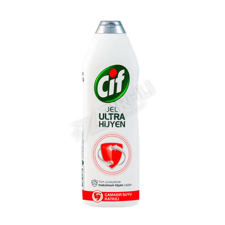 5 ADET Cif Jel Tüm Yüzeyler Ultra Hijyen 750 Ml