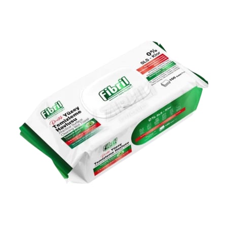 Fibril Premium Yüzey Temizlik Havlusu Temizlik Kokulu 100'Lü