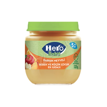 2 ADET Hero Baby Karışık Meyveli 125 Gr