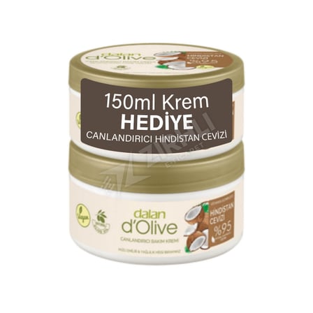 3 ADET Dalan Hindistan Cevizi Krem ( 250 Ml + 150 Ml )
